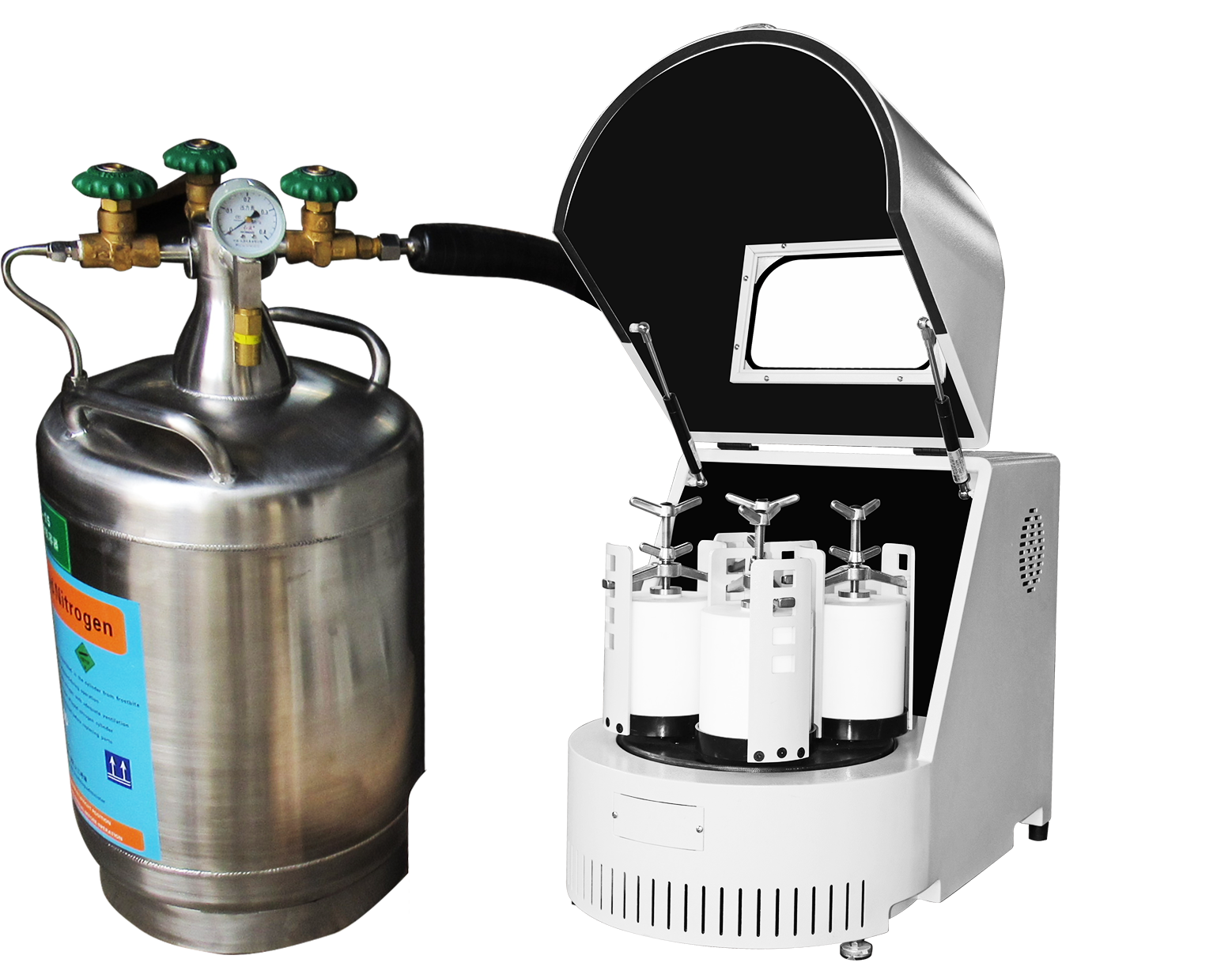 Procesamiento de materiales termosensibles: cómo funcionan los molinos de bolas planetarios criogénicos.